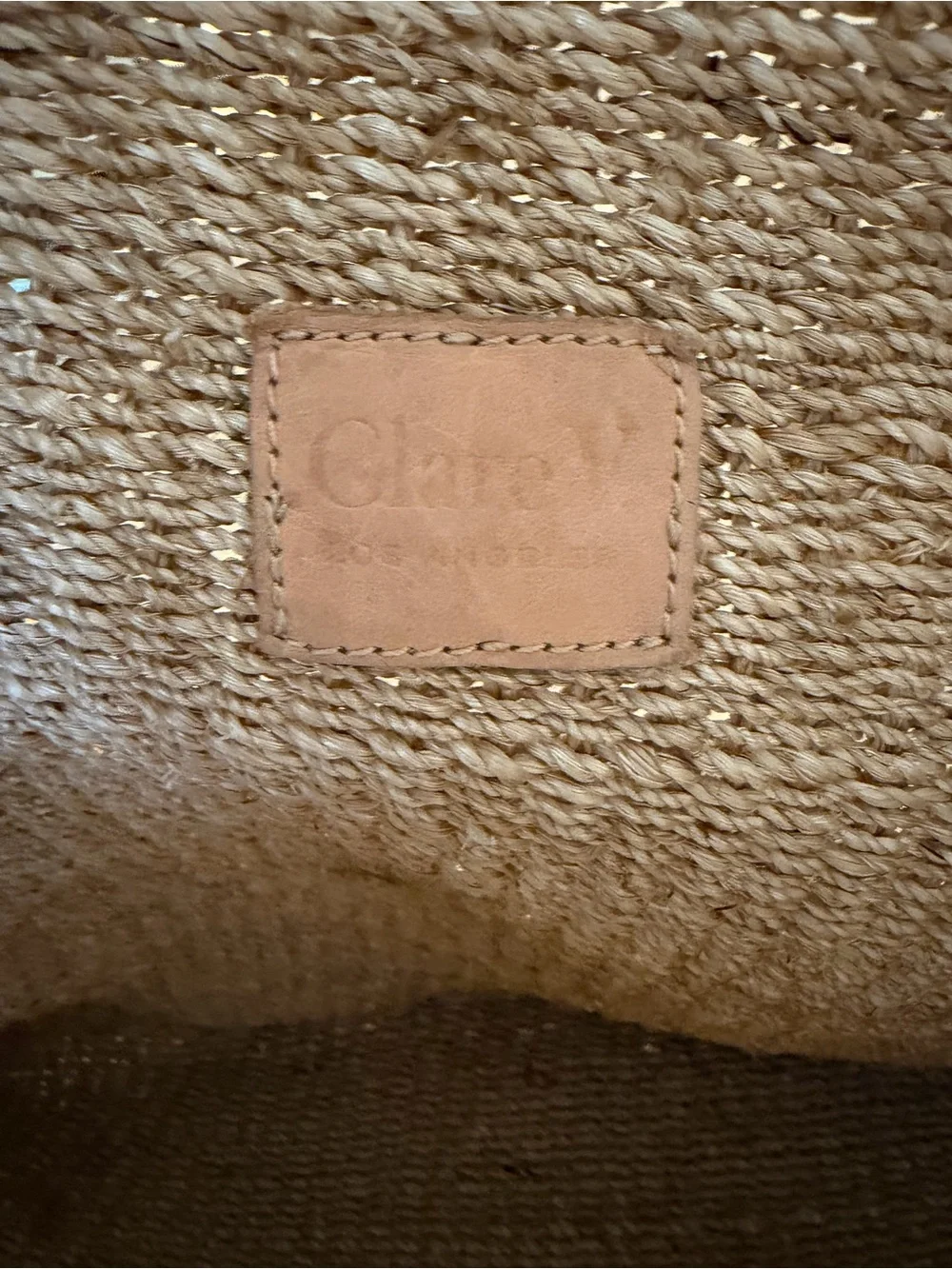 Clare V Clare V Natural Woven Tote